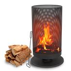 Vuurkorf op Voet + Pook (TERRASVERWARMING, TUIN) (TUIN), Ophalen of Verzenden, Overige typen