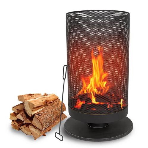 Vuurkorf op Voet + Pook (TERRASVERWARMING, TUIN) (TUIN), Tuin en Terras, Aarde en Mest, Overige typen, Ophalen of Verzenden