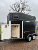 Mooie Humbaur 2-paards uit 2012 met zadelkamer!, Ophalen, Zo goed als nieuw, 2-paards trailer