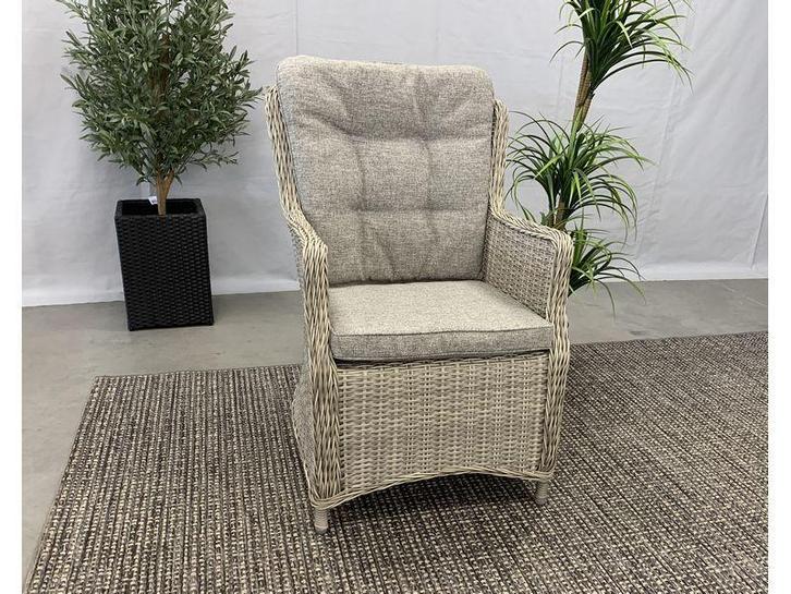 Te Velde tuinmeubelen Anna xl tuinstoel, Tuin en Terras, Tuinstoelen, Nieuw, Wicker