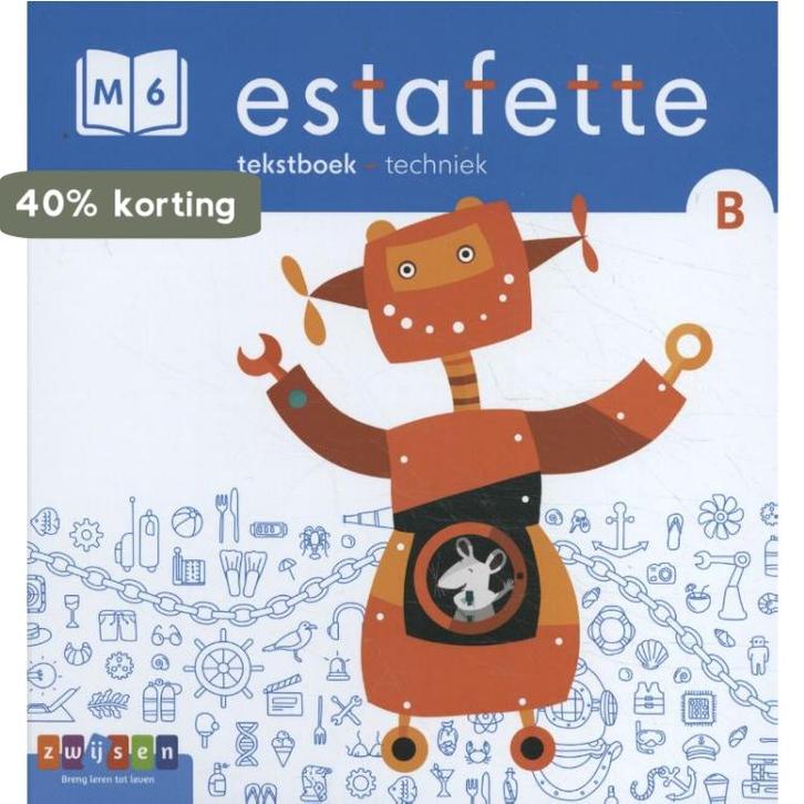 Estafette M6-B Tekstboek 9789048734894 Mariken Jongman, Boeken, Schoolboeken, Gelezen, Verzenden