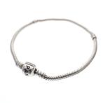 Pandora armband; Zilver; Snake Chain | 18 cm, Sieraden, Tassen en Uiterlijk, Armbanden, Gebruikt, Zilver, Zilver, Verzenden