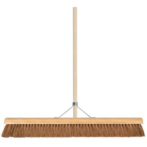 Talen Tools Zaalveger – Kokosharen – 90 cm – Houten St, Huis en Inrichting, Schoonmaakartikelen, Ophalen of Verzenden