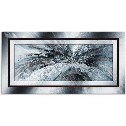 Artland Artprint Zwart - wit Abstract 1 als artprint, Huis en Inrichting, Woonaccessoires | Schilderijen, Tekeningen en Foto's