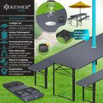 KESSER® Biertafel - Picknicktafel - Opvouwbaar - Antraciet, Verzenden, Nieuw