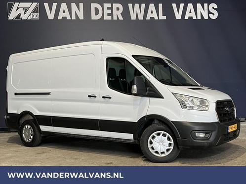 Ford Transit 2.0 TDCI 130pk L3H2 Euro6 Airco | Navigatie |, Auto's, Bestelauto's, Handgeschakeld, Diesel, Wit, Ford, Ophalen of Verzenden