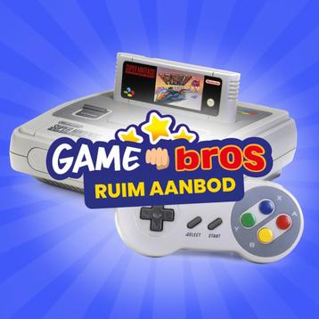 Gamebros.nl - Ruim assortiment in SNES games en consoles! beschikbaar voor biedingen