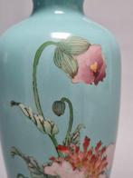 Een zeer zeldzame Japanse cloisonné zilveren draad emaille, Antiek en Kunst