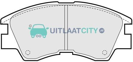 *Tip*  Remblokken MITSUBISHI, Auto-onderdelen, Uitlaatsystemen, Nieuw, Mitsubishi, Ophalen of Verzenden