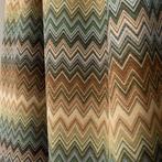 BA002 - Dik en zwaar Gobelin-stof - Chevron-stijl mosterd -