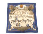 Een zijden Hermes - Hermès Paris sjaal, Hermes, Gedragen, Sjaal