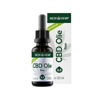 Wedihemp CBD olie full spectrum 2.5% 30 ml 750 mg CBD beschikbaar voor biedingen