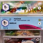 Snorlax AR & CHR - 2 Graded card - Graad 9.5, Hobby en Vrije tijd, Verzamelkaartspellen | Pokémon, Nieuw