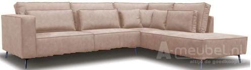 Hoekbank Groede - hoekbanken - Creme, Huis en Inrichting, Banken | Sofa's en Chaises Longues, Nieuw, Leer