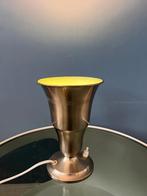 Metal Trumpet Uplighter Cup Table Lamp in Silver Colour, Ophalen of Verzenden, Nieuw