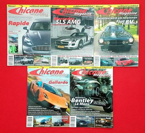 5 nummers Chicane Magazine, Boeken, Auto's | Folders en Tijdschriften, Zo goed als nieuw, Algemeen, Verzenden