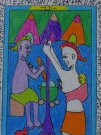 Frédéric Bruly-Bouabré (1923-2014) - Women, Antiek en Kunst