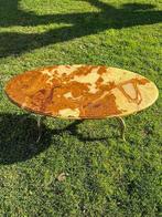 Salontafel - Onyx, Messing - Elegante Franse vintage, Antiek en Kunst