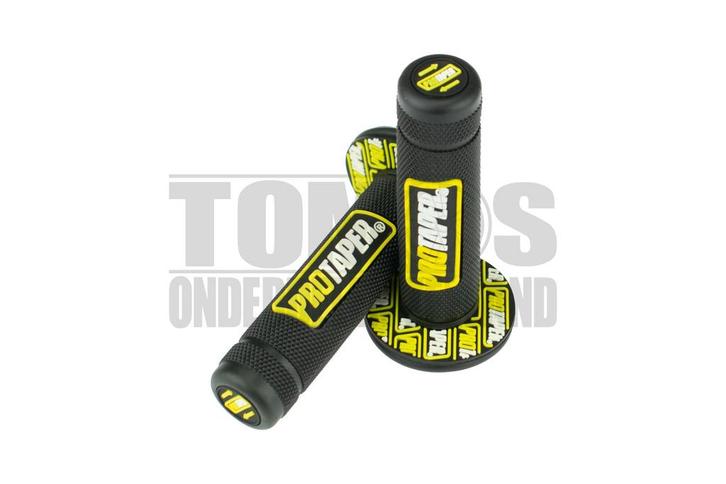 Handvatset ProTaper zwart / geel 22mm / 24mm, Fietsen en Brommers, Brommeronderdelen | Algemeen, Nieuw, Ophalen of Verzenden