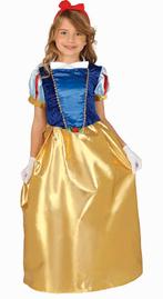 Prinsessenjurk Blauw Geel, Verzenden, Nieuw