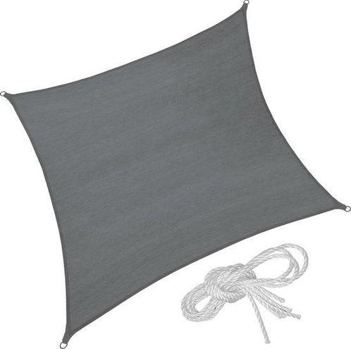 Tweedekans | tectake - Vierkant zonneluifel van polyethyleen, Tuin en Terras, Parasols, Zo goed als nieuw, Ophalen of Verzenden