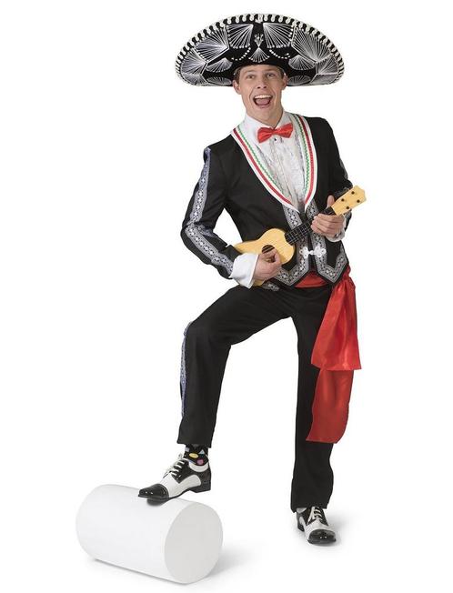 Mexicaans Mariachi Kostuum Maximo, Kleding | Heren, Carnavalskleding en Feestkleding, Nieuw, Ophalen of Verzenden