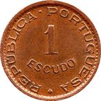 Portugees Kaapverdië. 1 Escudo 1953 (Zonder Minimumprijs), Postzegels en Munten, Munten | Europa | Niet-Euromunten