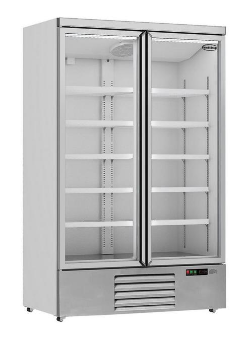 COMBISTEEL KOELKAST 2 GLASDEUREN - JDE-1000R, Zakelijke goederen, Horeca | Keukenapparatuur, Verzenden