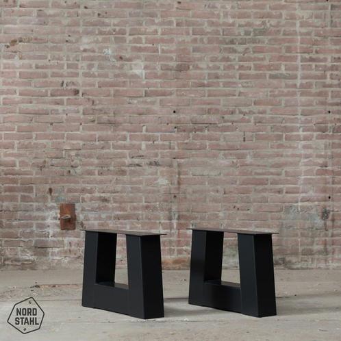 Stalen onderstel salontafel - Trapezium coffee leg heavy -, Huis en Inrichting, Tafelonderdelen, Nieuw, Verzenden