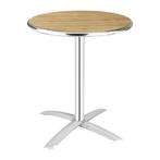 Inklapbare Tafel | Hout/Aluminium | Essenhout Blad |, Verzenden, Nieuw in verpakking