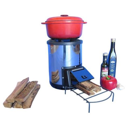 Petromax  Silverfire USA COOX Hout Kooktoestel Rocket Stove, Tuin en Terras, Houtskoolbarbecues, Nieuw, Ophalen of Verzenden