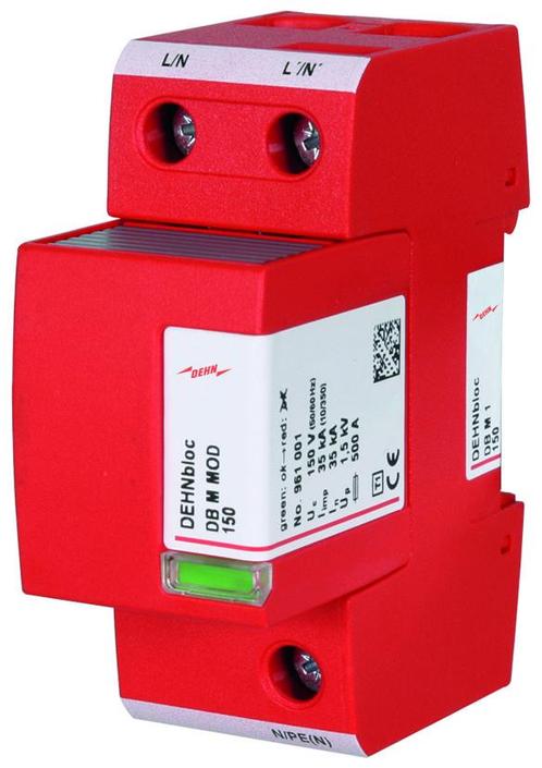DEHNbloc M bliksemafleider type 1 150V - 961110, Doe-het-zelf en Verbouw, Elektra en Kabels, Overige typen, Nieuw, Verzenden