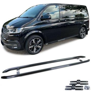 Sidebars Glans Zwart VW Transporter T5 T6 T6.1 CS161 beschikbaar voor biedingen