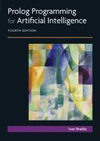 Prolog Programming For Artificial Intelligence 9780321417466, Verzenden, Zo goed als nieuw