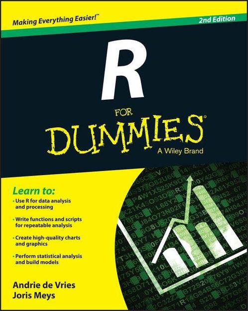 R For Dummies 2Nd Edition 9781119055808 Andrie De Vries, Boeken, Overige Boeken, Gelezen, Verzenden