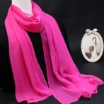 Lichtgewicht roze sjaal, Kleding | Dames, Nieuw, Verzenden