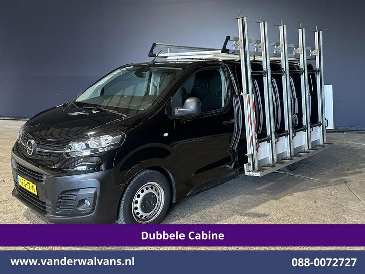 Opel Vivaro | 2.0 CDTI 123pk L3H1 Glasresteel Dubbele cabine, Auto's, Bestelauto's, Dealer onderhouden, Te koop, Handgeschakeld