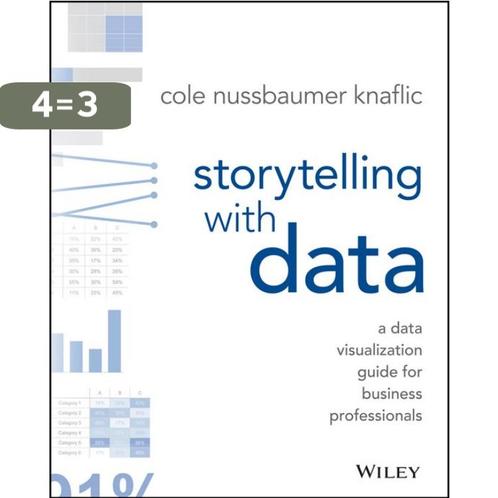 Storytelling With Data 9781119002253 Cole Nussbaumer Knaflic, Boeken, Taal | Engels, Gelezen, Verzenden