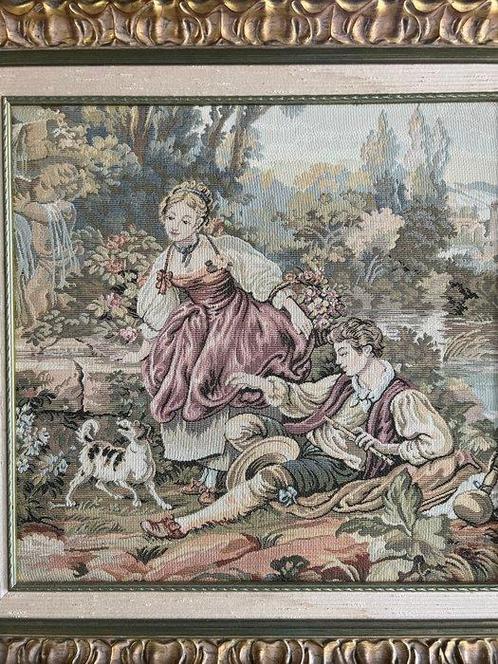 Jacquard - Wandtapijt - 70 cm - 70 cm, Antiek en Kunst, Curiosa en Brocante