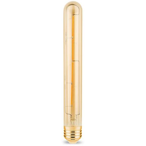 LED Lamp E27 Buis Filament - Brinton - Amber 6W 540lm - 822, Huis en Inrichting, Lampen | Losse lampen, Led-lamp, Nieuw, E27 (groot)