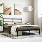 Metalen Bedframe 140x190: Duurzaam Tweedekansje! OP=OP, Huis en Inrichting, Slaapkamer | Bedden, Zwart, Metaal, Nieuw, Tweepersoons