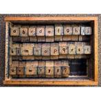 Letterstempels alfabet (dichte letters), Verzenden, Nieuw
