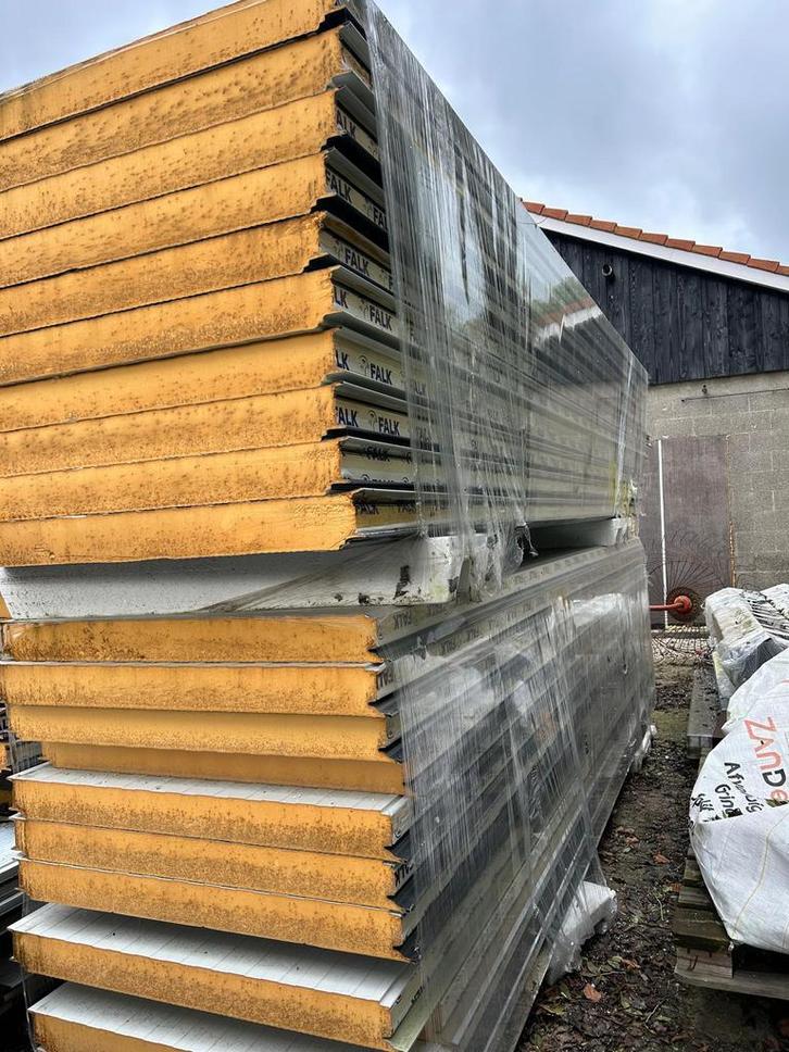 B-keus partij, wandpanelen 100mm dik, diverse kleuren, Doe-het-zelf en Verbouw, Platen en Panelen, Nieuw