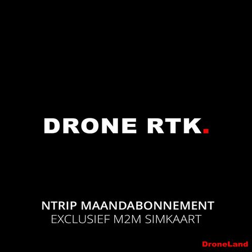 DroneRTK NTRIP Maandabonnement Exclusief M2M Simkaart, Hobby en Vrije tijd, Modelbouw | Radiografisch | Helikopters en Quadcopters