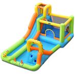 2dekans | Coast 8-in-1 Opblaasbaar Waterpark met 2 Glijbanen, Ophalen of Verzenden, Zo goed als nieuw