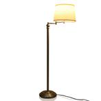 LIVSK Moderne Vloerlamp met Verstelbare Zwenkarm - Beige Sto, Verzenden, Nieuw