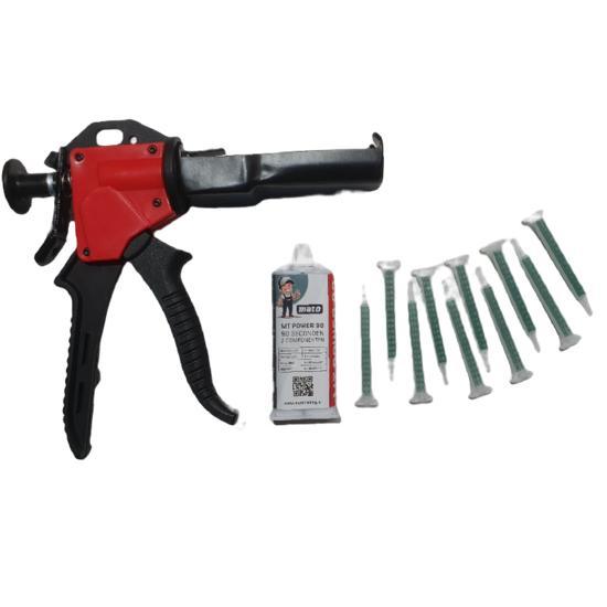 MT Set 1x MT90 2 componentenlijm 90 seconden, 1 pistool en 1, Doe-het-zelf en Verbouw, Overige Doe-het-zelf en Verbouw, Verzenden