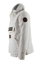 Napapijri Jas in maat XS Wit, Napapijri, Verzenden, Zo goed als nieuw, Wit