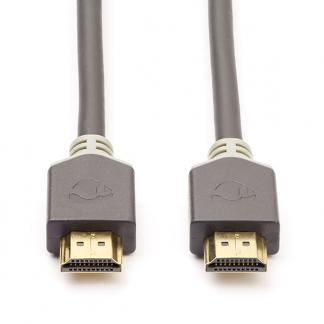 HDMI kabel 2.1 | Nedis | 2 meter (8K@60Hz, HDR, Antraciet), Audio, Tv en Foto, Audiokabels en Televisiekabels, Nieuw, Verzenden