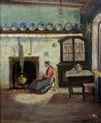 École Européene (c. 1930) - Une Cuisine Hollandaise